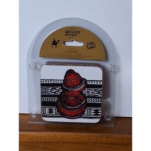 New Desert Designs Saudi Arabia Heritage Coasters. Set Of 4